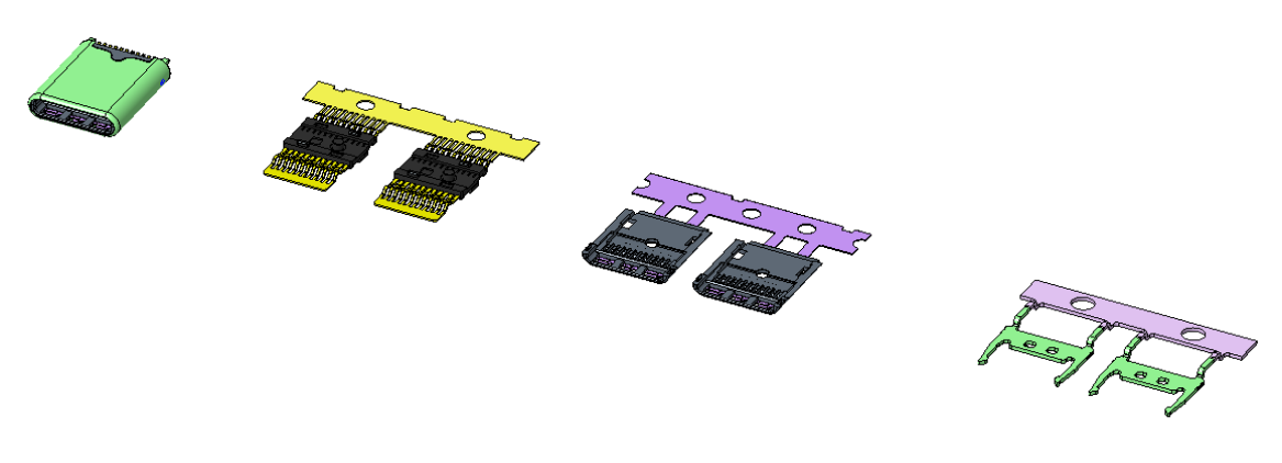 USB-C型连接器设计