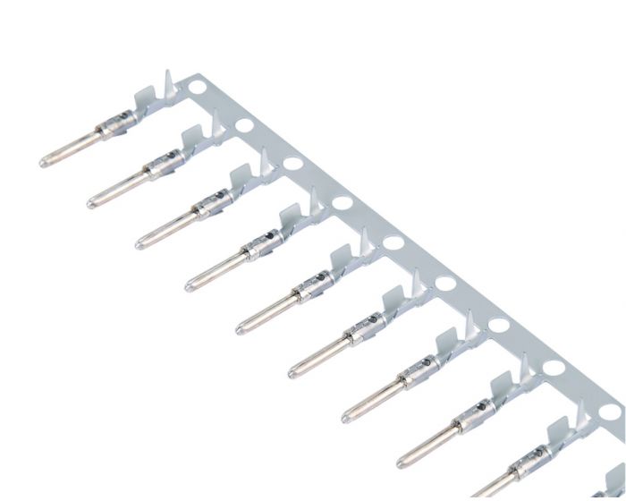 M12 crimping contact for M12 connector terminal